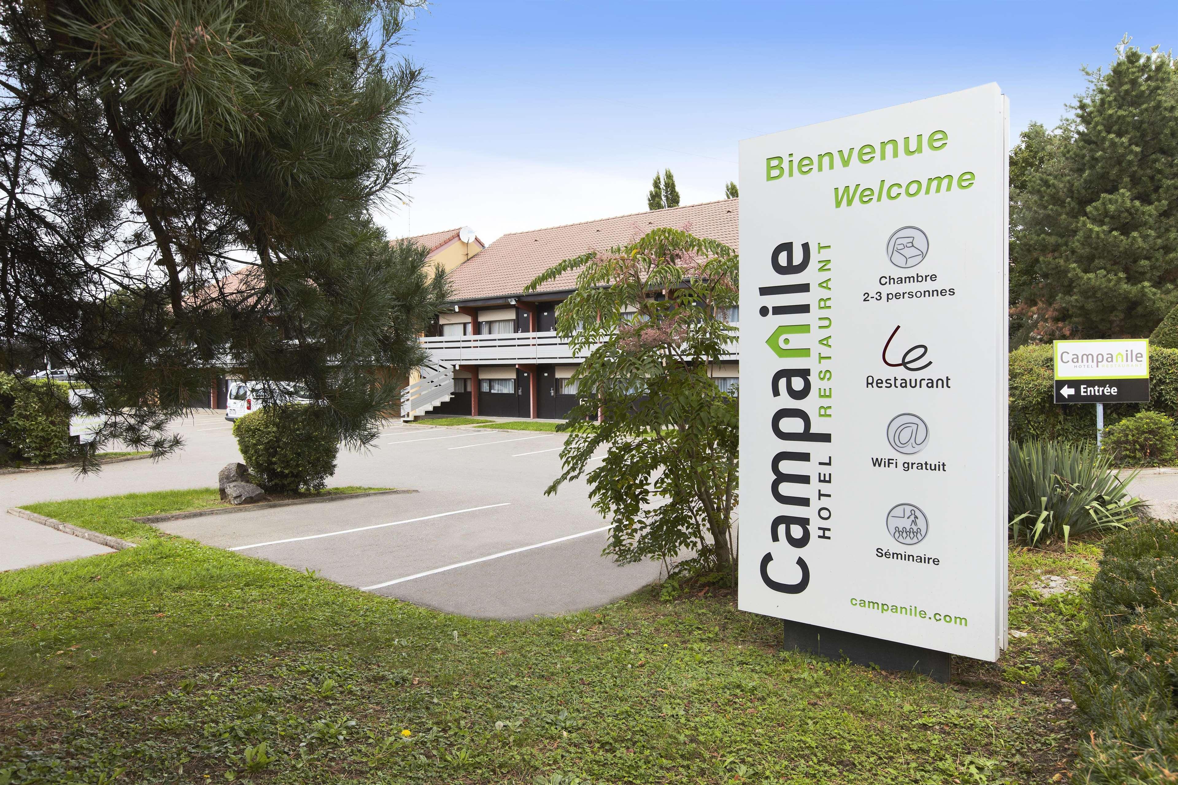 Отель Campanile Mulhouse - Illzach Ile Napoleon Экстерьер фото